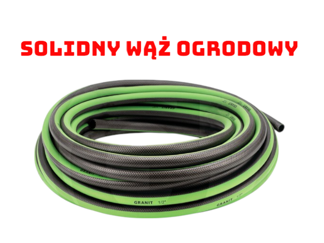 1/2 Zoll Massiver, Geflochtener Wasserschlauch, 25 M
