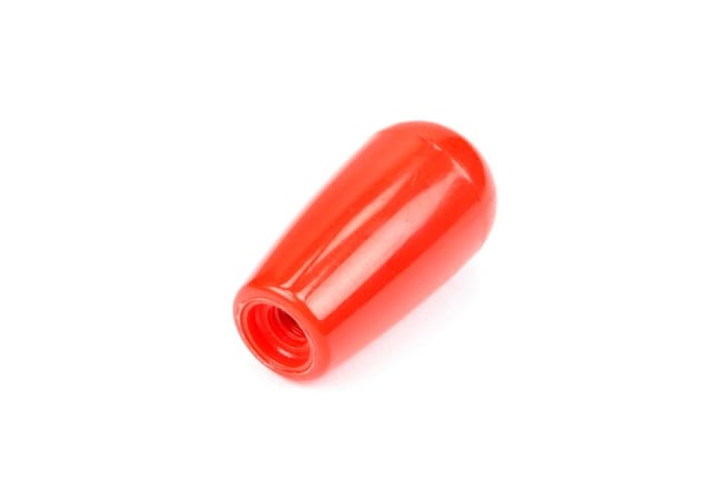 Knopf Mit Rotem Gewinde, M10-durchmesser 26 Mm, Länge 42 Mm