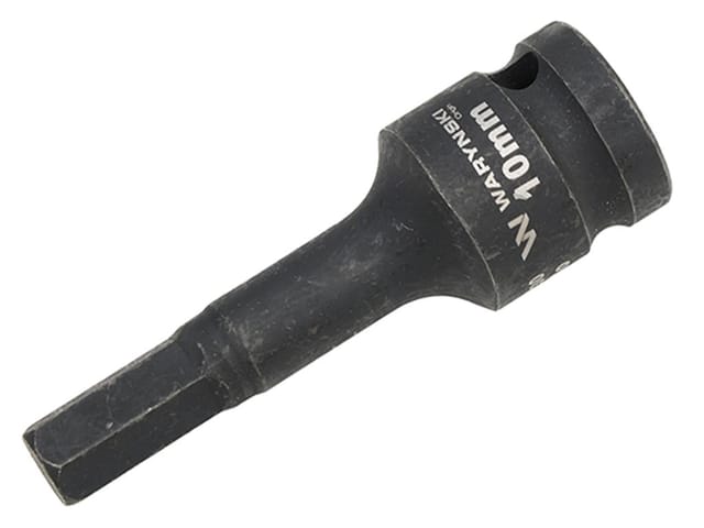1/2"-schlagschrauber-steckschlüssel 10 Mm Sechskant H10 Aus Crmo-stahl Waryński
