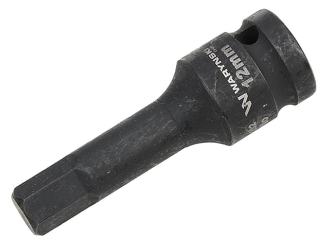 1/2"-schlagschrauber-einsatz, 12 Mm Sechskant H12, Aus Crmo-stahl, Waryński