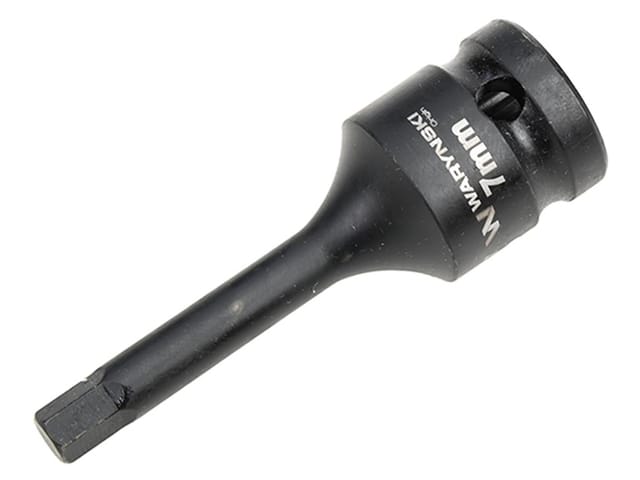 Schlagschrauber-einsatz 1/2" Sechskant H7 7 Mm Aus Crmo-stahl, Waryński