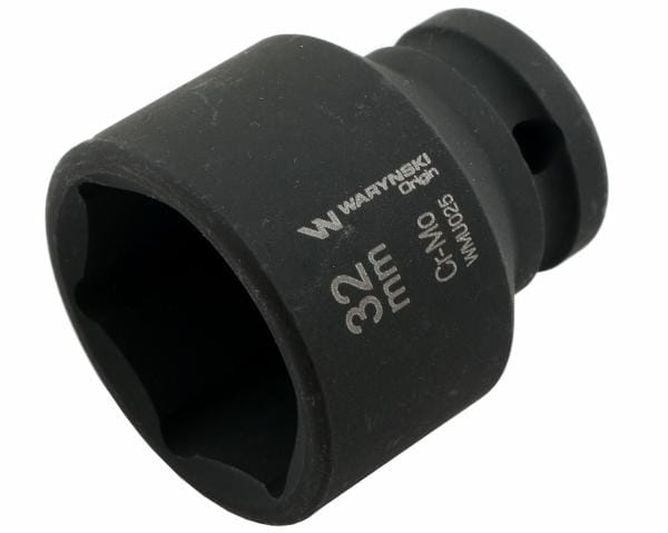 Waryński 1/2" Sechskant-stecknuss 32 Mm Crmo Din 3129
