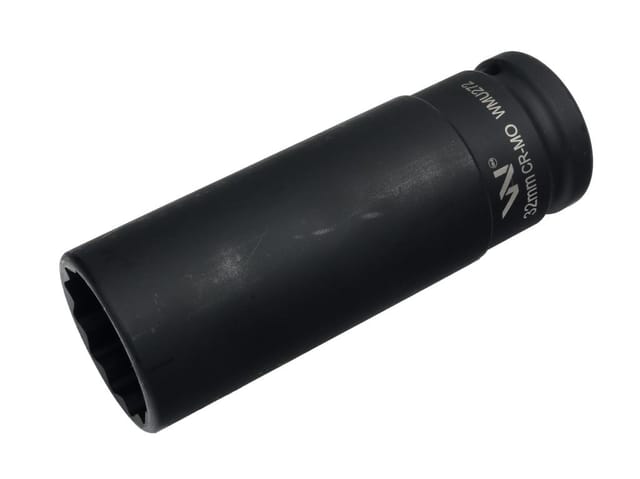 3/4"-schlagschrauber-steckschlüssel, Zwölfkantig, Aus Crmo-stahl, 32 Mm, Sehr Lang, D120 Slim