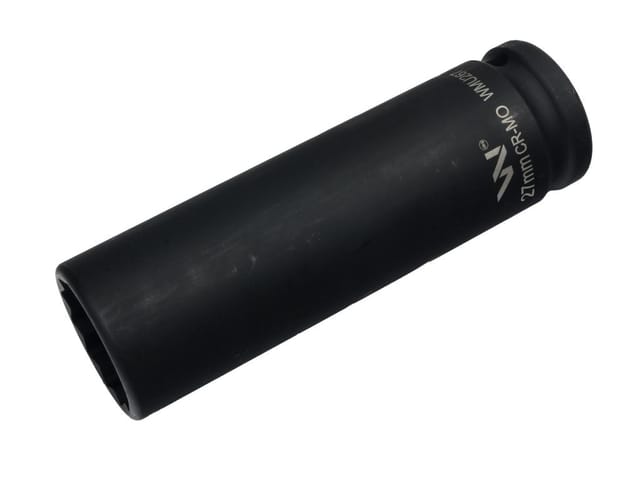 Waryński Schlagschrauber-steckschlüssel 3/4" Zwölfkantig, Aus Crmo-stahl, 27 Mm, Sehr Lang, D120 Slim