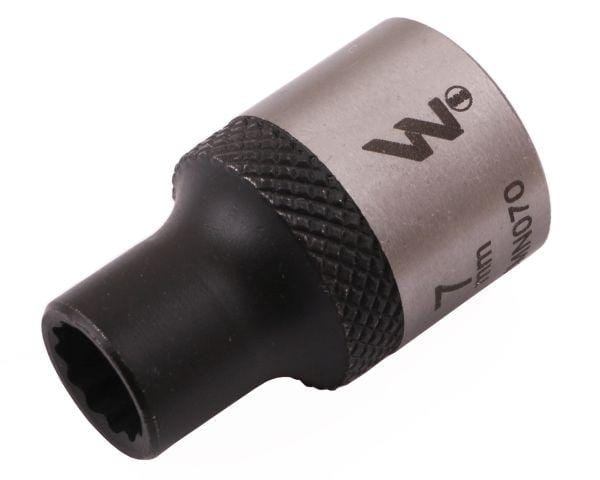Waryński Zwölfkant-stecknuss 3/8" 7 Mm Crv50bv30 Din 3124