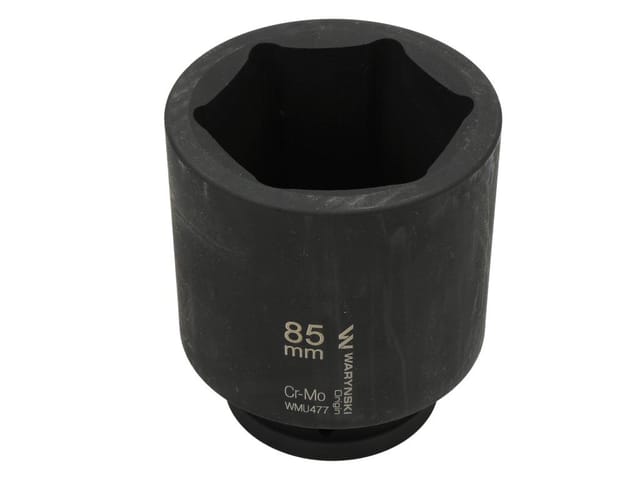Sechskant-schlagschrauber-einsatz 1" Extra Lang Waryński 85 Mm Crmo Länge 135 Mm