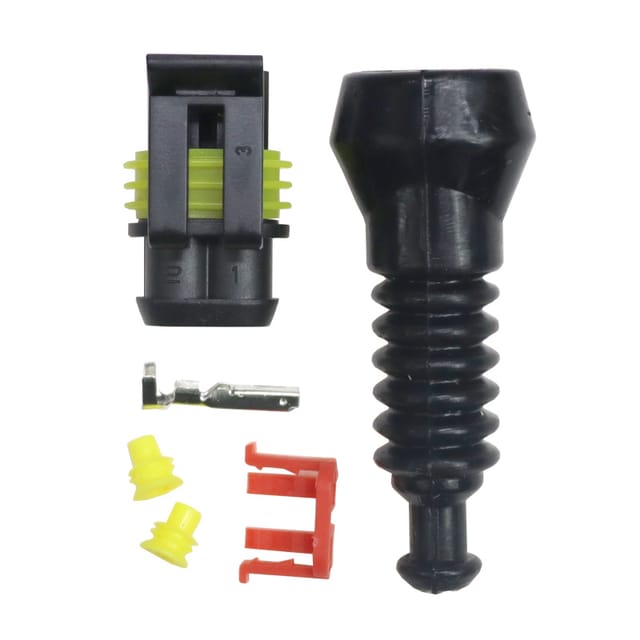 Amp Superseal-steckverbinder, Zweifach Hermetisch Dichten Premium-stecker Elmot