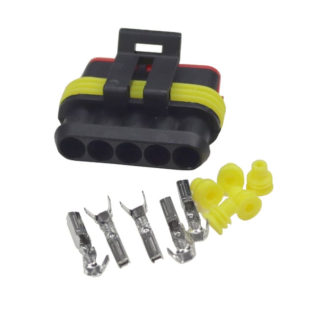 Superseal-steckverbinder, 5-fach Hermetisch Dichten Elmot Premium-stecker