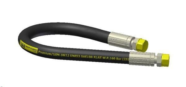 Waryński Hydraulikschlauchgewinde M22x1,5 Gerade L-800 Mm Dn12-1sn (bb-13-800 P21p21) 16mpa