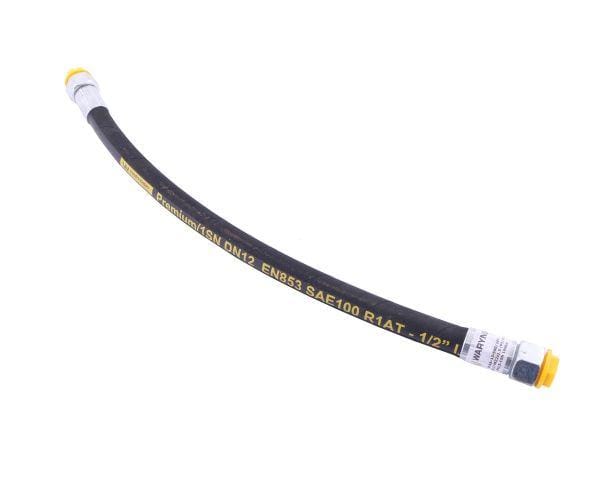 Waryński Hydraulikschlauch 160 Bar Gewinde M22x1,5 Gerade Flach/gerade Flach L-500 Mm Dn12-1sn 16,0 Mpa