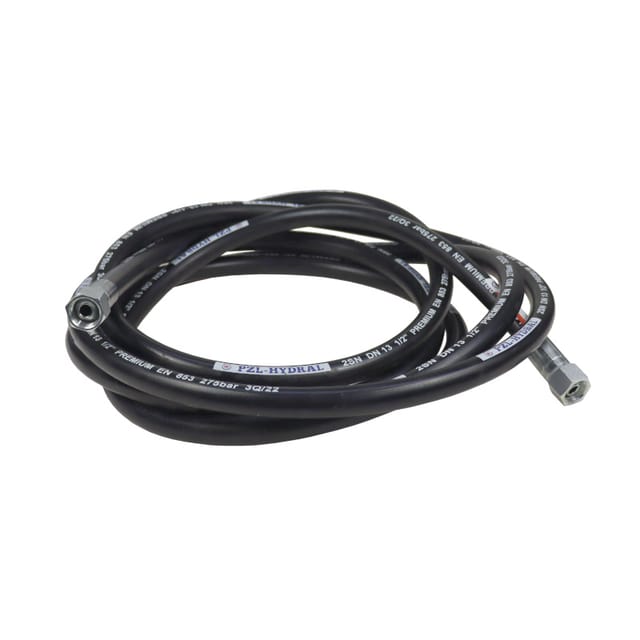 Hydraulikschlauchgewinde M22x1,5 Gerade (wnp - Wnp) L-5800 Mm Dn12-2sn Anhänger Alter Typ (aa-13-5800) 27,5 Mpa