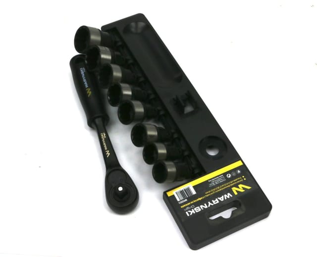 Steckschlüsselsatz 3/8" 15 16 17 18 19 20 22 24 Mm Mit Ratsche Waryński