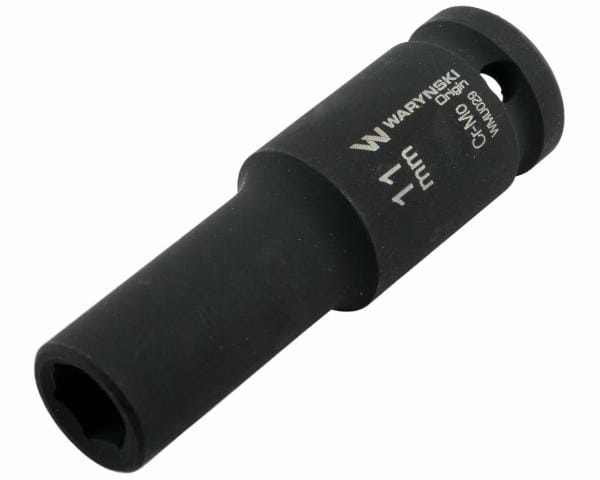 Langer Sechskant-kraft-steckschlüsseleinsatz 1/2" 11 Mm Crmo Din 3129 Waryński