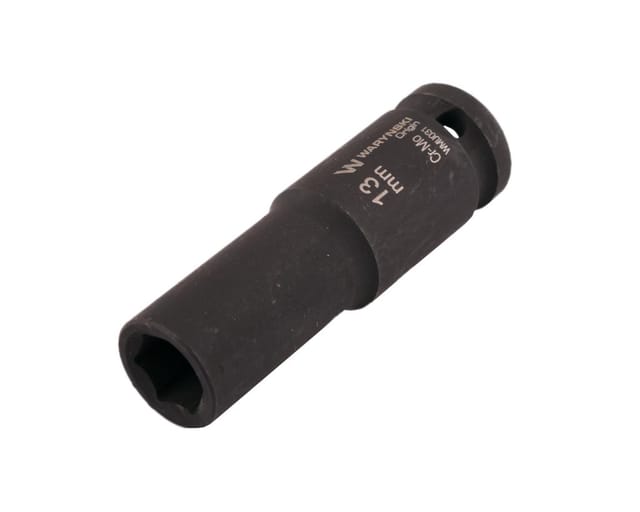 Waryński Langer Sechskant-kraft-steckschlüsseleinsatz 1/2" 13 Mm Crmo Din 3129