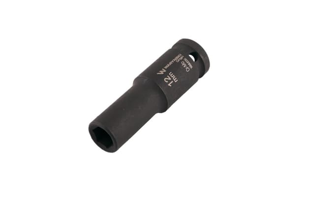 Sechskant-kraft-stecknuss Lang 1/2" Waryński 12 Mm Crmo Din 3129