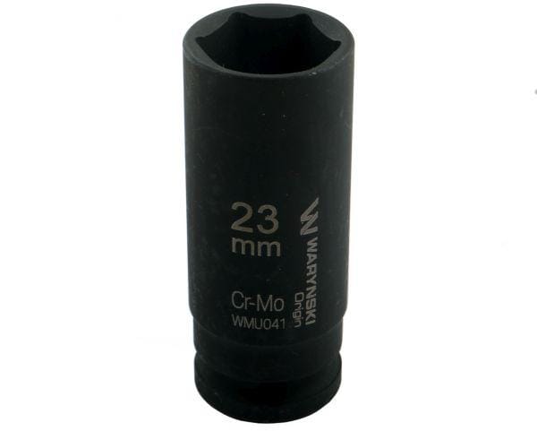 Waryński Langer Sechskant-steckschlüsseleinsatz 1/2" 23 Mm Crmo Din 3129