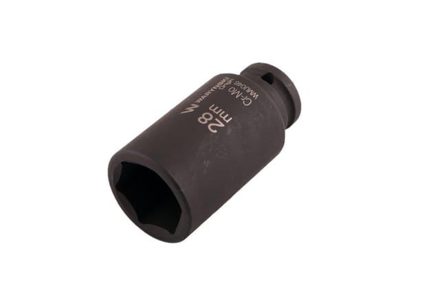 Langer Sechskant-kraftsteckschlüssel 1/2" 28 Mm Crmo Din 3129 Waryński