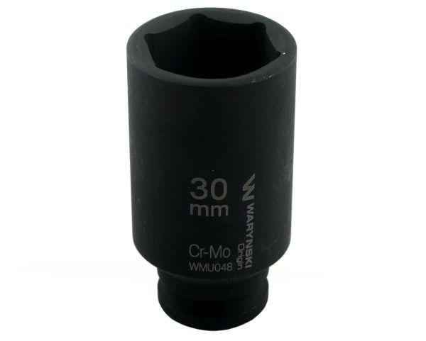 Waryński Langer Sechskant-steckschlüsseleinsatz 1/2" 30 Mm Crmo Din 3129