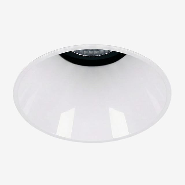 Sklum Downlight Led Einbauleuchte Rahmenlos Trimless Rund Ø5,3 Cm Für Den Außenbereich Aus Aluminium Orelva Weiss