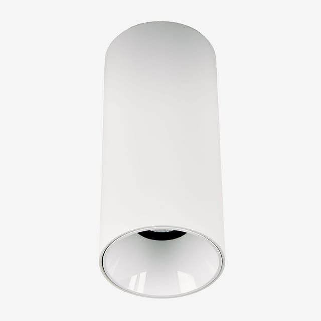 Sklum Led-deckenaufbauleuchte Rund Ø7,2 Cm Für Den Außenbereich Aus Aluminium Orelva Weiss