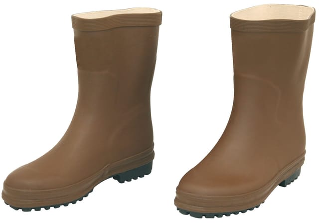 Gummi -tronchetto -stiefel Mit Nicht -slip -brauner Überschwemmungssohle - 43
