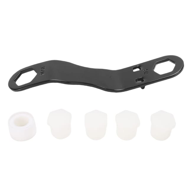 Ablassschrauben-set Für Wohnmobil-warmwasserbereiter Mit Abgewinkeltem Schraubenschlüssel Und Ptfe-band Für 7/8"- Und 15/16"-ablassschrauben Für Wohnmobil-warmwasserbereiter