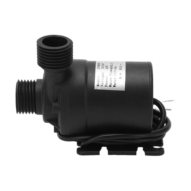 Bürstenlose 24v-gleichstrom-tauchwasserpumpe, Fördermenge 800 L/h, 9500 U/min, Ip68 Wasserdicht, Für Teich, Aquarium Und Fischbecken.