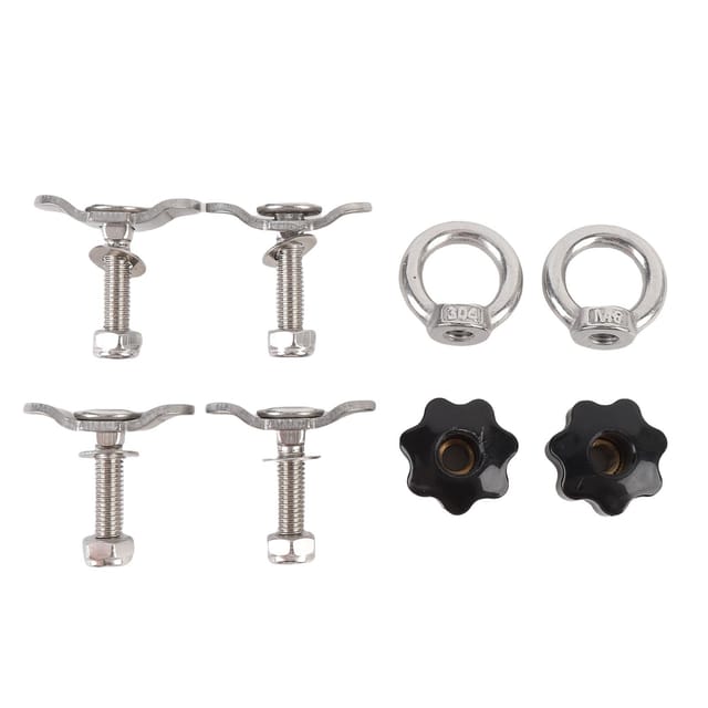 Doppelgewindebolzen-set Für L-schienen, Edelstahl, Für Pickups, Wohnmobile Und Quad-ladeflächen, M8x40 Mm