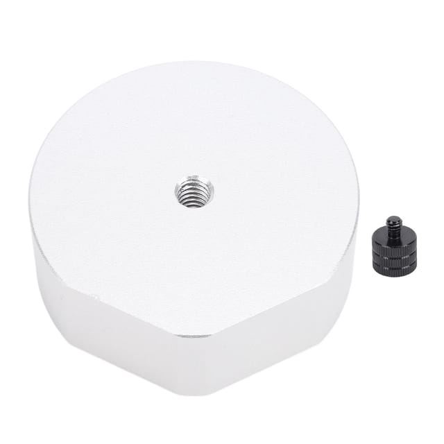 Mini-parabolantennen-stativadapter Aus Aluminiumlegierung Für 1/4"-20- Und 3/8"-16-gewinde, Ermöglicht Die Befestigung An Einem Stativ Oder Einer Anderen Halterung.