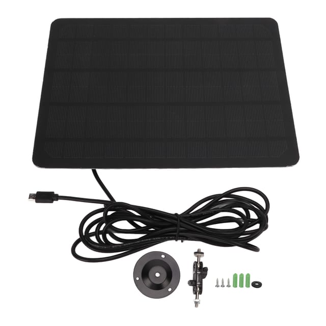 Solarstromgenerator-panel, Wasserdichtes Panel Für Auto, Wohnmobil, Haus, Außenüberwachungskamera