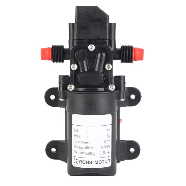12v Gleichstrom-hochdruck-wasserpumpe (116 Psi), Selbstansaugend, Für Wohnwagen, Camping Und Boote