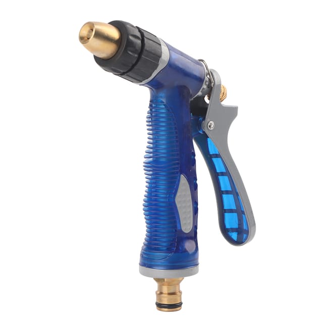 Hochdruck-wasserspritzpistole Für Autowäsche, Reinigung Und Gartenbewässerung (blau)