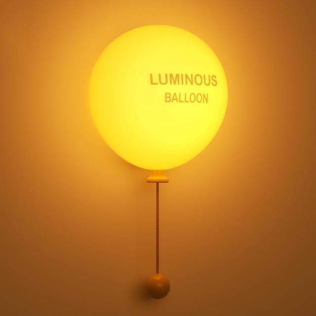 Ballon-nachtlicht Für Kinder, Warmes, Weiches Silikonlicht Mit 3 Einstellbaren Helligkeitsstufen, Touch-steuerung, 900-mah-akku, Usb-aufladbar, Nachttischlampe Mit Timer