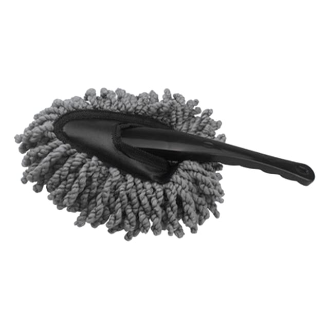 Mikrofaser-autowachsbürste, Kratzfest, Zur Reinigung Des Armaturenbretts, Ideal Für Zuhause Und Büro (grau).