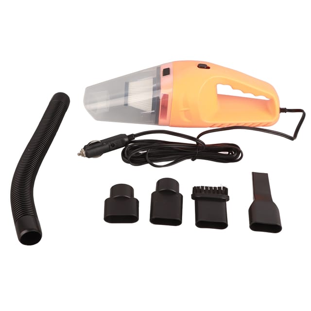 Leistungsstarker, Tragbarer Profi-autostaubsauger Mit Kabel, Orange