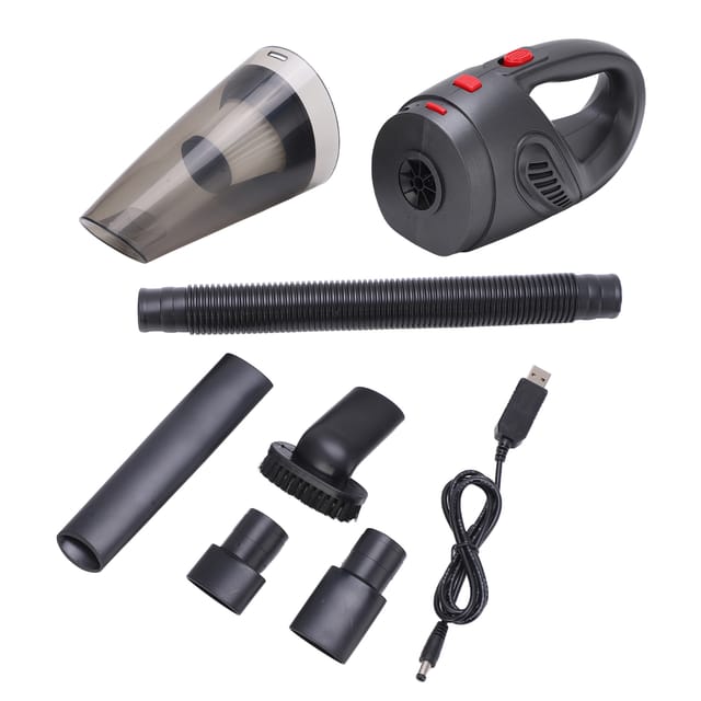 Akku-autostaubsauger, Tragbarer Staubfänger, 120 W, 9600 Pa, Hohe Leistung, Für Zuhause, Büro Und Auto