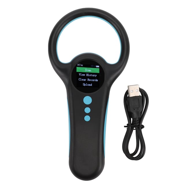 134,2 Khz Dualfrequenz-mikrochip-lesegerät Für Haustiere, Haustier-identifikationsscanner, Wiederaufladbarer Tragbarer Haustier-tag-scanner