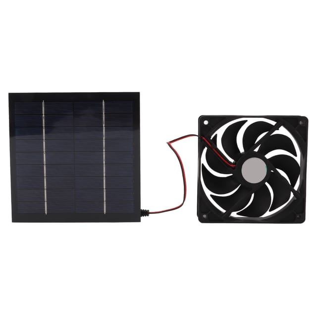 Wasserdichter 10w Solar-mini-abluftventilator Für Wohnmobile, Yachten, Gewächshäuser, Tierunterkünfte Und Hühnerställe.