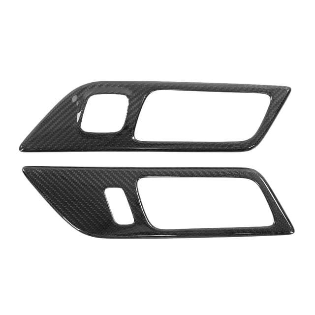 Paar Türgriffe Für Den Innenraum, Abdeckungen Aus Trockenkohlefaser, Ersatzteil Für Ford Mustang 2015-2021 (rechtslenker).
