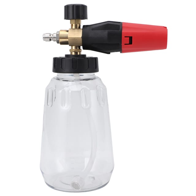 1000-ml-schaumsprühgerät Für Autowaschanlagen, Vielseitige Hochdruck-schaumkanone Mit 1/4"-schnellanschluss Für Fahrräder, Motorräder, Lkws Und Suvs