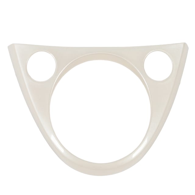 Verkleidungssatz (aufkleber) Für Den Schalthebelrahmen Des Bmw 500 Abarth (weiß).