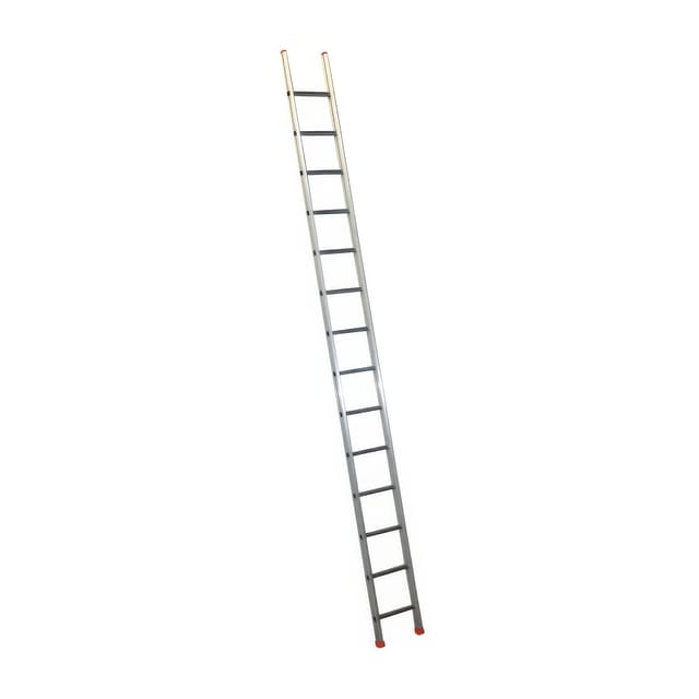 Scala Semplice Da Appoggio Facal Genia Gs400 In Alluminio 13 Pioli Portata 150 Kg