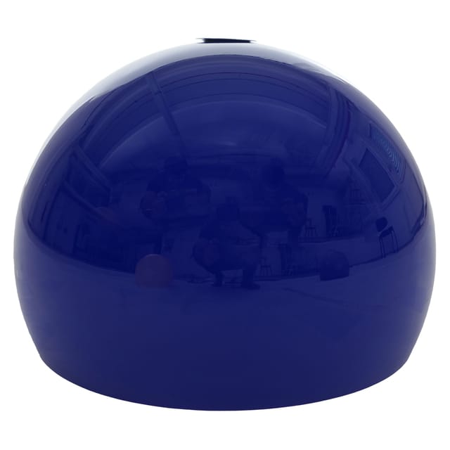 Lampenschirm Hhg-106 Für Bogen- Und Pendelleuchte, Ersatzschirm, Ø 40cm, Kunststoff Blau