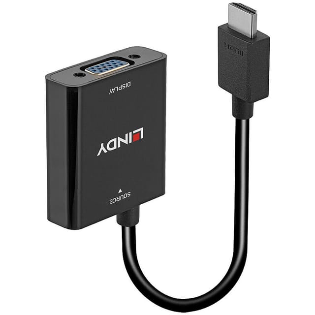 Kabel Hdmi Zu Vga Konverter - Lindy