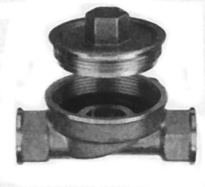 Standard Einrohranschlusstueck 140-00 1/2" Ig 94mm