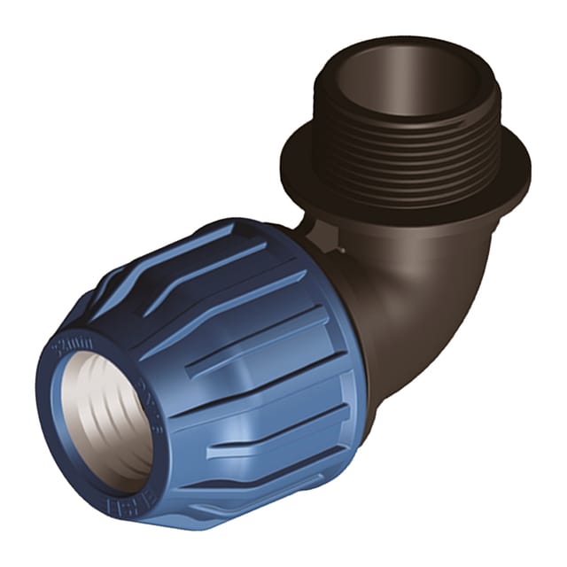 Pp-winkelstück 20x1/2" Für Pe Pn16 Wasserrohre