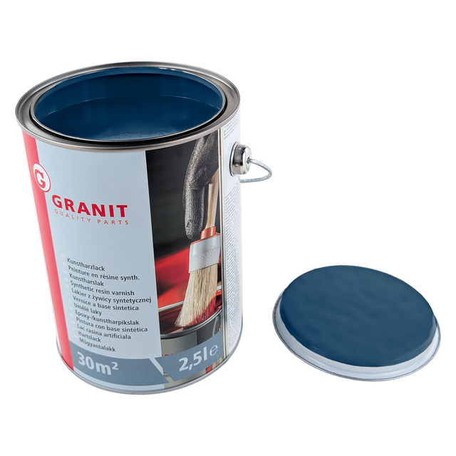 Blaue Farbe, Blauer Lack Für Hanomag 2 5l