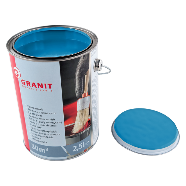 Lack Saphir Himmelblau Nopolux Wilckens Granit 2,5 L Dose