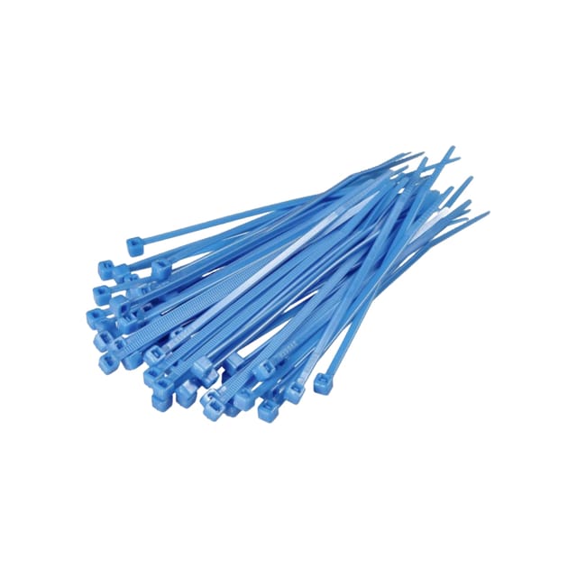 Kabelbinder 200 X 4,8 Mm Blau 100 Stück.