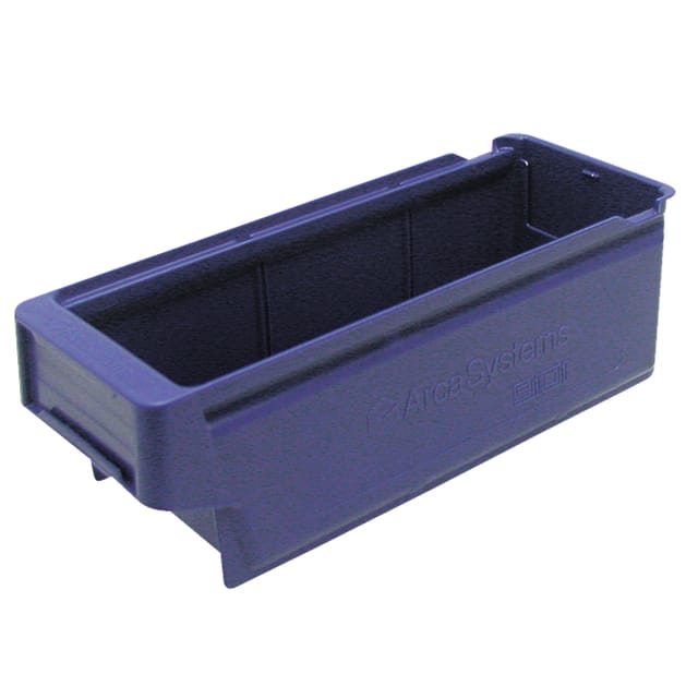 Blauer Regalbehälter 400 X 115 X 100